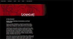 Desktop Screenshot of lionheartincorporated.com